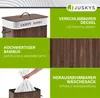 Kosz na pranie Curly 300344, bambusowy, z pokrywą i Podgląd zdjęcia produktu 4