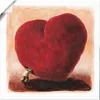 ARTland Poster Weiches Herz Größe: 30x30 cm Produktbild-Vorschau 1
