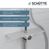 SCHÜTTE Duschset AQUASTAR, Edelstahl Regendusche ohne Produktbild-Vorschau 6