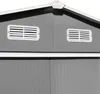 Geräteschuppen Gerätehaus Gartenhaus 392x257x178 cm Metall Produktbild-Vorschau 3