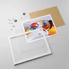 Gerahmtes Poster - Weißer Rahmen - Abstraktion modern - Produktbild-Vorschau 4
