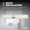 Ledvion Spot LED Plafond Smart Blanc 1 spot GU10 4.9W RGBWW Voir les images du produit 5