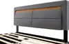 Flieks Lit rembourré 140x190cm avec USB, Lit de rangement Voir les images du produit 8