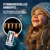 MONZANA® 40-80 LED Eiszapfenlichterkette Fernbedienung 8 Produktbild-Vorschau 5