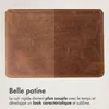 Accezz Leather Laptop sleeve for the Apple MacBook 15 inch Voir les images du produit 6