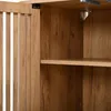 Cómoda aparador Merax con 4 puertas correderas perforadas, Vista previa de la imagen del producto 11