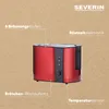Severin AT 2217 Toaster 2 Scheibe(n) Schwarz - Rot 800 W Voir les images du produit 17