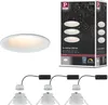 Lot de 3 luminaires encastrés LED Paulmann Cymbal Voir les images du produit 1