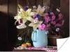 MuchoWow® Poster Korb - Blumen - Sommer 40x30 cm - Plakate Produktbild-Vorschau 1