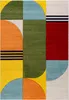 Tappeto a pelo corto Mazovia - Tappeto geometrico colorato Anteprima dell’immagine prodotto 2