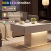 HOMCOM Stolik do salonu z oświetleniem LED, do salonu, Podgląd zdjęcia produktu 4