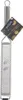 A stainless steel grater with a tag attached. Produktbild-Vorschau