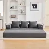 MODFU Kompressionssofa mit Seitentaschen,Klappsofa mit drei Produktbild-Vorschau 2
