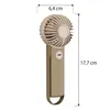 X4-Live Mini Handventilator Ø 6 cm 2,5 W hellbraun Produktbild-Vorschau 1
