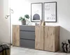 Sideboard - 186 x 85 cm - 3 Türen - 3 Schubladen - Viking Produktbild-Vorschau 2
