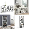 Rozdělovací stěna Vicco Noa Bílá 160.6 x 67.2 cm, Model Náhled obrázku produktu 8