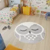 Kinderteppich Rund KNUT Grau, Ø120 cm Produktbild-Vorschau 7