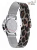 Damen Armbanduhr Leo Leopard animal print Edelstahl Produktbild-Vorschau 4