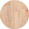 vidaXL Tischplatte Ø40x2,5 cm Massivholz Kiefer Produktbild-Vorschau 6