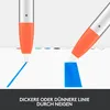 Logitech Crayon - Digitaler Stift - kabellos - Intense Produktbild-Vorschau 50
