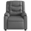 The Living Store Massagesessel Elektrisch Grau Kunstleder Produktbild-Vorschau 9