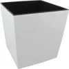 Pflanzkübel Juka weiß 19x19 cm Hochglanz Kunststoff Produktbild-Vorschau 1