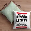 Trendation - Leseratte Geschenk Deko-Kissen mit Füllung Produktbild-Vorschau 4