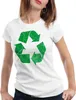 style3 Recycle Damen T-Shirt leonard, Farbe:Weiß, Größe:M Produktbild-Vorschau 1