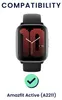 kwmobile 2x Uhrenarmband für 20mm Amazfit Active 2 / 2 Produktbild-Vorschau 2