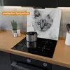 Wallario Herdabdeckplatte aus Glas, Größe 60 x 52 cm Produktbild-Vorschau 2