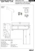 Maniglia pieghevole Bemeta HELP a U 600 mm bianca con Anteprima dell’immagine prodotto 6