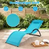 COSTWAY, transat pour sauna avec coussin de tête amovible, Voir les images du produit 7