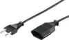 goobay Verlängerungskabel Eurostecker schwarz 2 m Voir les images du produit 3