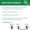 An image showing important instructions and compatibility information for a kitchen appliance accessory. Produktbild-Vorschau