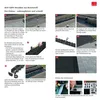An instructional guide showing the installation steps for ACO Self Hexaline drainage channels. Produktbild-Vorschau
