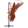 vidaXL Ampelschirm mit Aluminium-Mast 300x300 cm Terrakotta Produktbild-Vorschau 3
