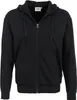 HAKRO Kapuzen-Sweatjacke Premium 605, schwarz, 4XL Produktbild-Vorschau 1