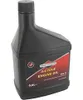 A black plastic bottle of engine oil with a red and white label. Náhled obrázku produktu