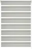 Gardinia EasyFix Doppelrollo grau 45 x 150 cm Produktbild-Vorschau 1