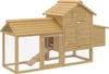 PawHut Petit poulailler cottage cage à poules sur pied dim. Voir les images du produit 1