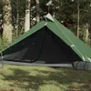 vidaXL Tipi-Hängezelt 1 Person Grün Wasserdicht Produktbild-Vorschau 7