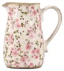 Krug/Vase in Vintage-Optik 16x19cm aus Keramik Produktbild-Vorschau 2