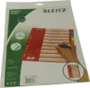 Leitz 43210000, Leerer Registerindex, Karton, Mehrfarbig, Produktbild-Vorschau 3