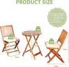 A diagram showing the dimensions and weight capacity of a folding table and two chairs, along with a package contents list. Náhľad obrázku produktu