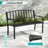 Ławka ogrodowa COSTWAY dla 2 osób, ławka może utrzymać do Podgląd zdjęcia produktu 5