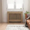 vidaXL Osłona grzejnika Artisan dąb 112 x 19 x 81,5 cm Podgląd zdjęcia produktu 2