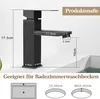 Wasserhahn Bad Schwarz Waschtischarmatur Armatur Produktbild-Vorschau 6