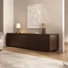 Lowboard OLE 175 cm, Massivholz, TV bis 70 Zoll - Nussbaum Produktbild-Vorschau 2