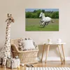 MuchoWow® Poster Pferde - Natur - Weiß 90x60 cm - Produktbild-Vorschau 8