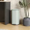 HOMCOM 30 liter afvalbak voor de keuken, met deksel, Productafbeelding-voorbeeld 2